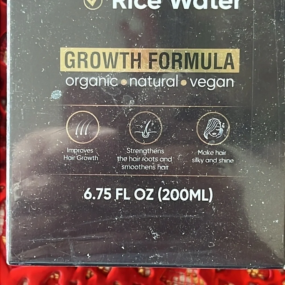 Brand New Hair Bundle Rice Water Hair Spray Serum Organic Vegan Natural